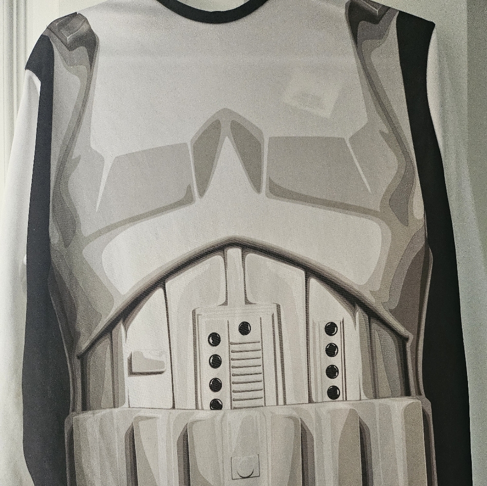 Halloween Star Wars Storm Trooper White Costume- One Size